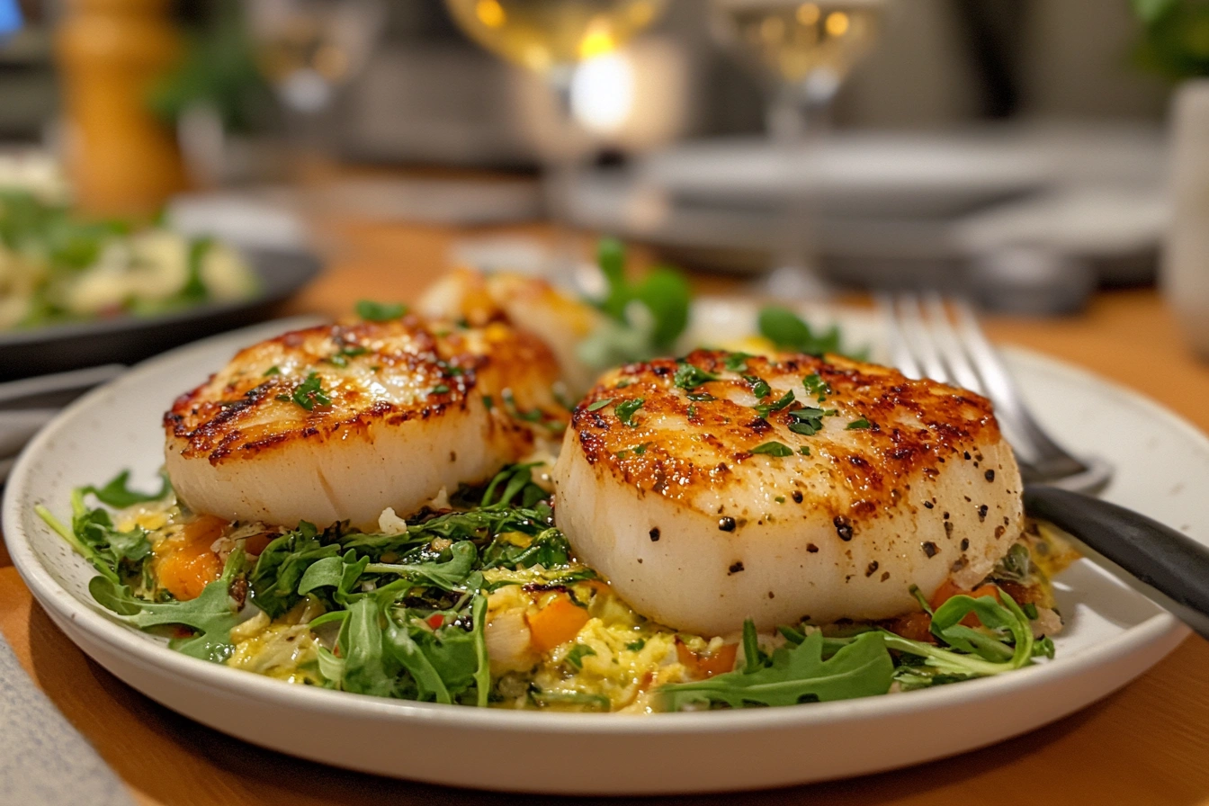 Best method of cooking scallops.