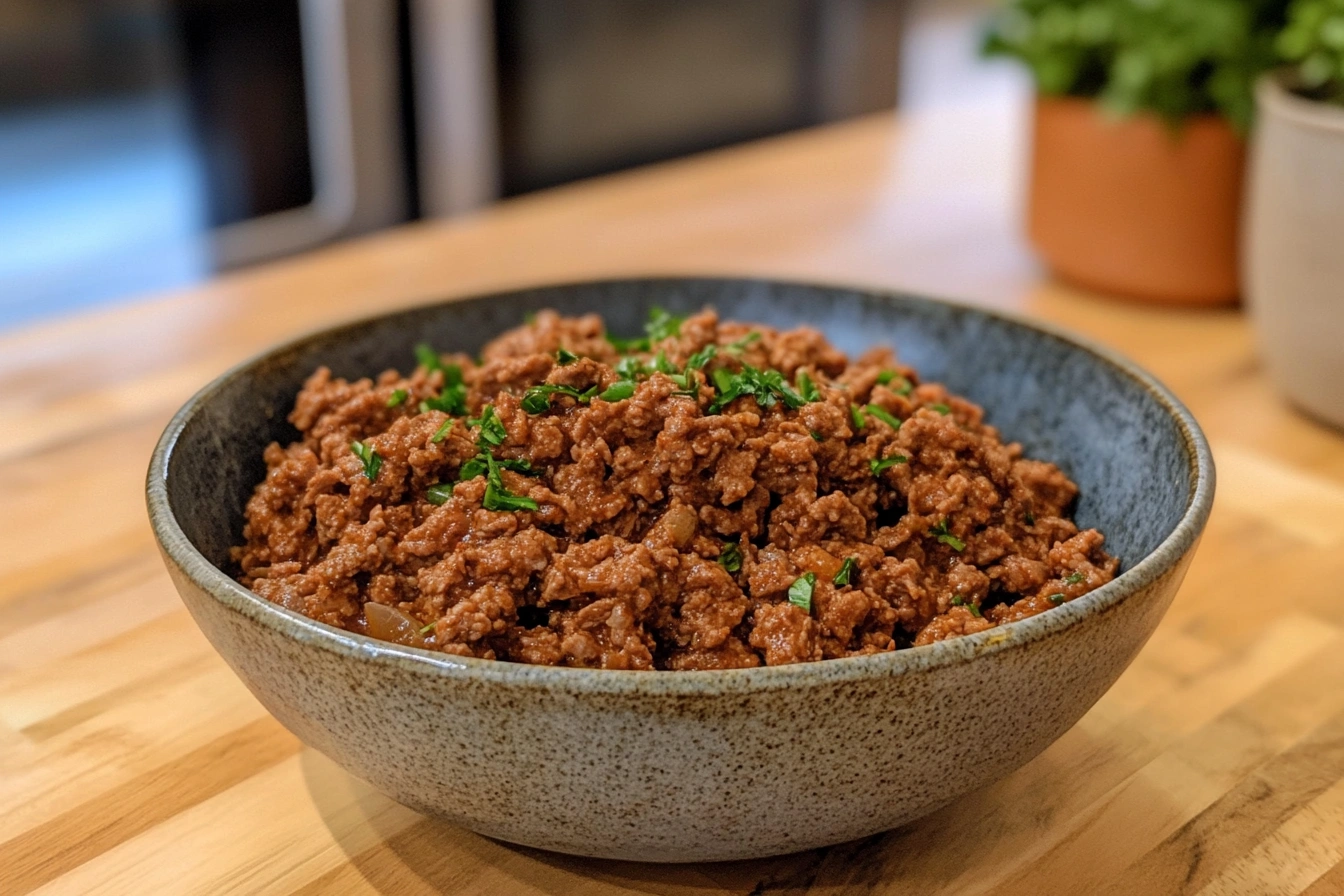 Do I have to brown mince before slow cooker.